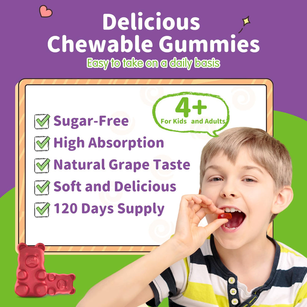 Dosing guidance on the ReviNutra label for age-based servings