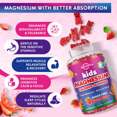 ReviNutra magnesium gummies texture close-up highlighting chewy bite.