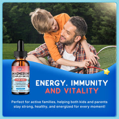 ReviNutra daily drops supporting restful sleep and calmer mood in children.