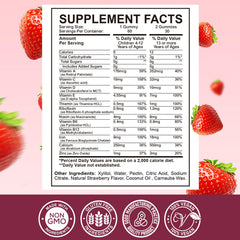 ReviNutra multivitamin gummies close-up indicates comprehensive kid nutrition