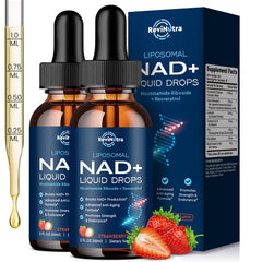 ReviNutra liposomal NAD bottle for daily vitality and energy