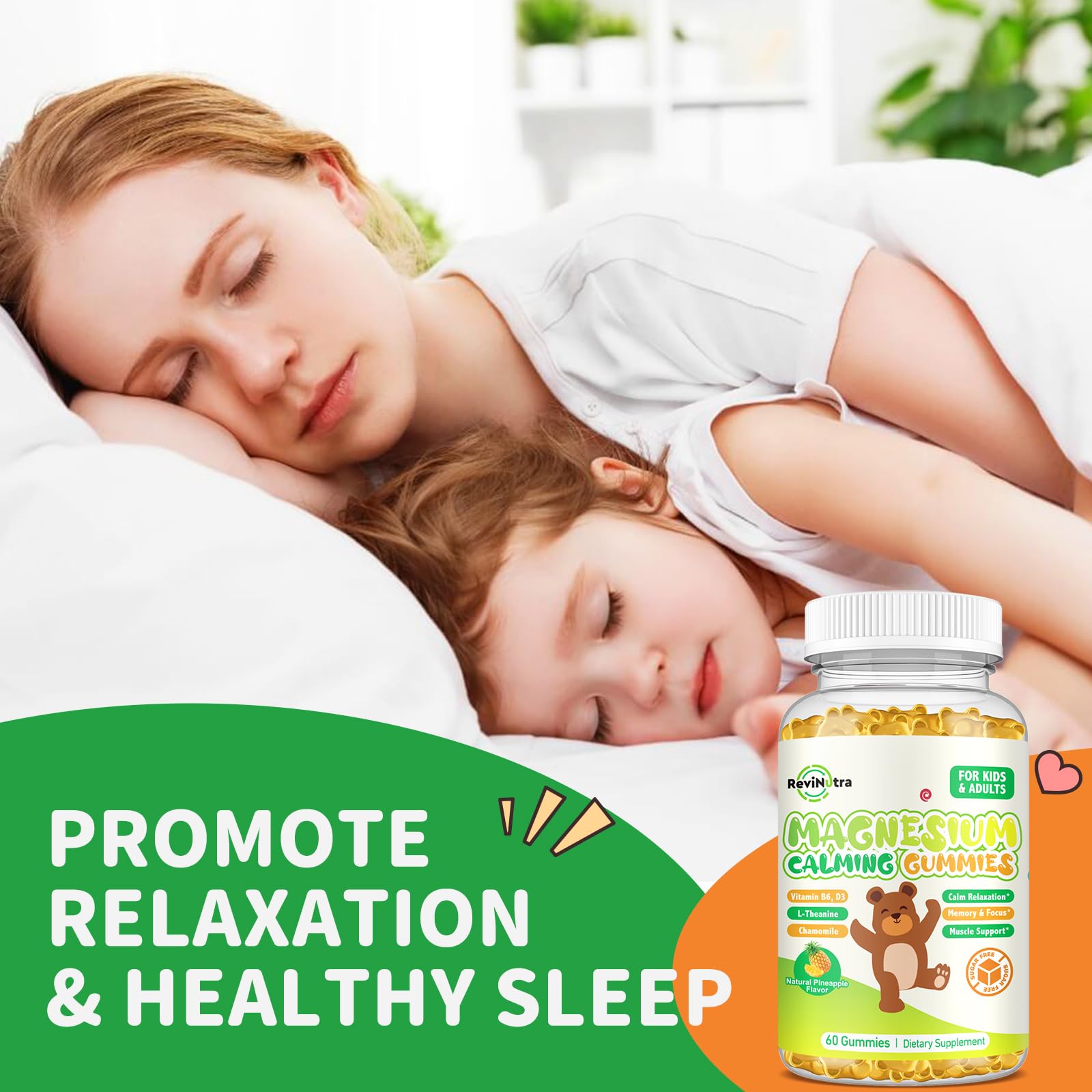 ReviNutra Sugar-free pineapple gummies provide a tasty daily supplement.