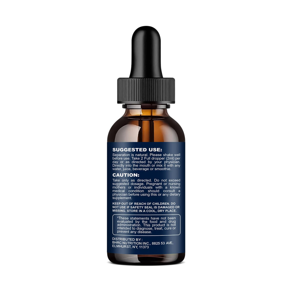 Closeup of ReviNutra NAD bottle highlighting the dropper