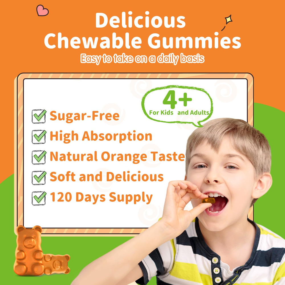 ReviNutra magnesium gummies with B6 and D3 for daily energy balance.