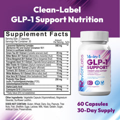 Two capsules daily fit easily into a routine with Revion Labs GLP-1 Support.