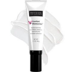 Revision Skincare V+ Comfort Moisturizer front view with fragrance-free hydration for intimate skin.