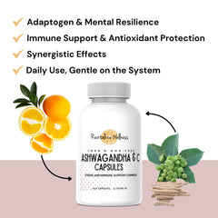 Revitalize Wellness bottle pour shot illustrating convenient dosing
