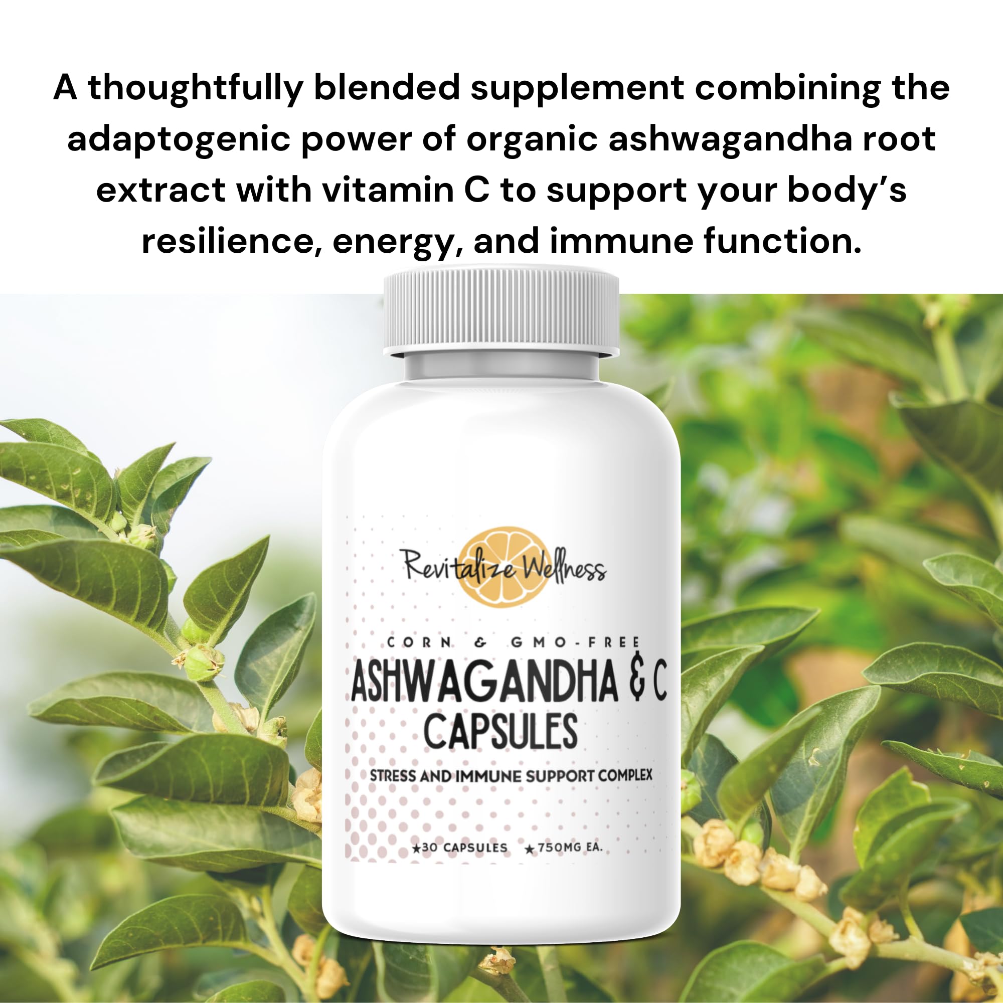 Revitalize Wellness capsules in hand suggesting easy daily use