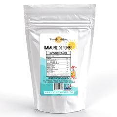 Revitalize Wellness Immune Defense powder bottle for daily immune support