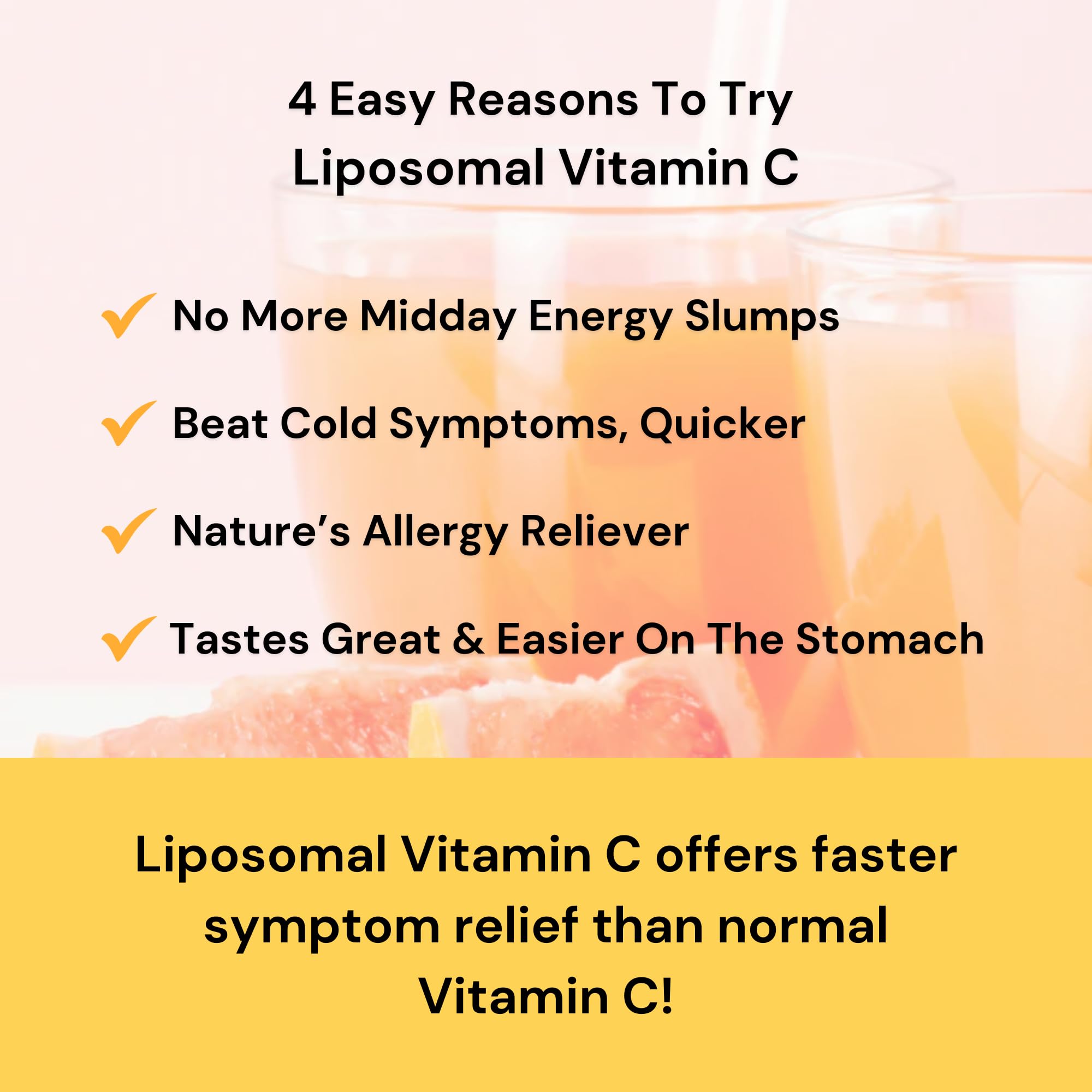 Revitalize Wellness Liposomal Vitamin C amber glass bottle protects potency from light