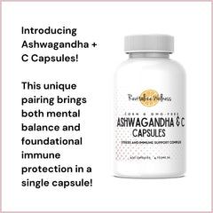 Revitalize Wellness Vitamin C capsules bottle signaling antioxidant support