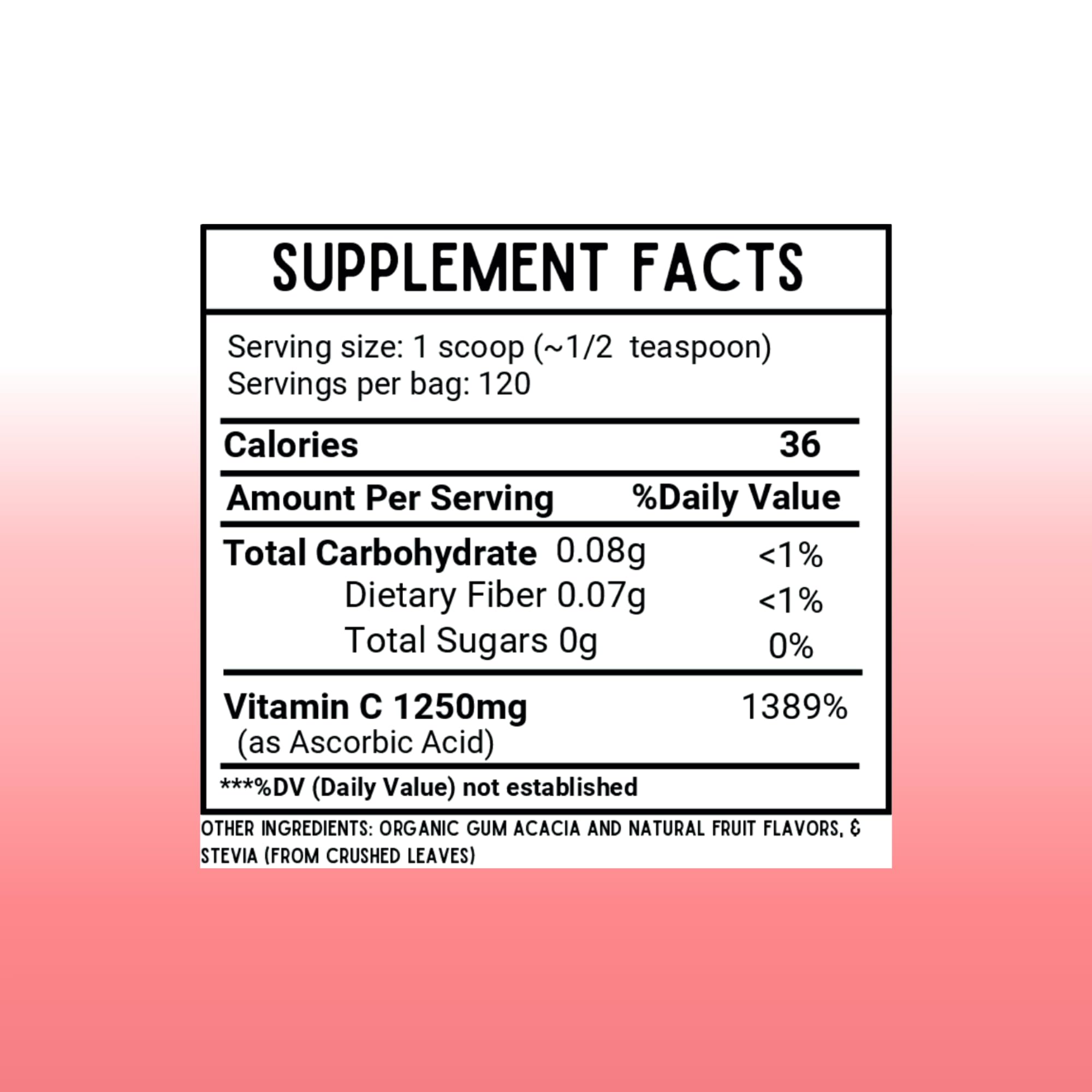 Revitalize Wellness Vitamin C powder mixed into water for quick intake