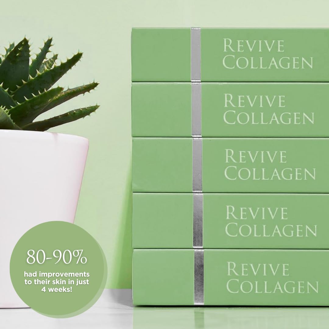 Plant-based peptides visual on Revive Collagen packaging