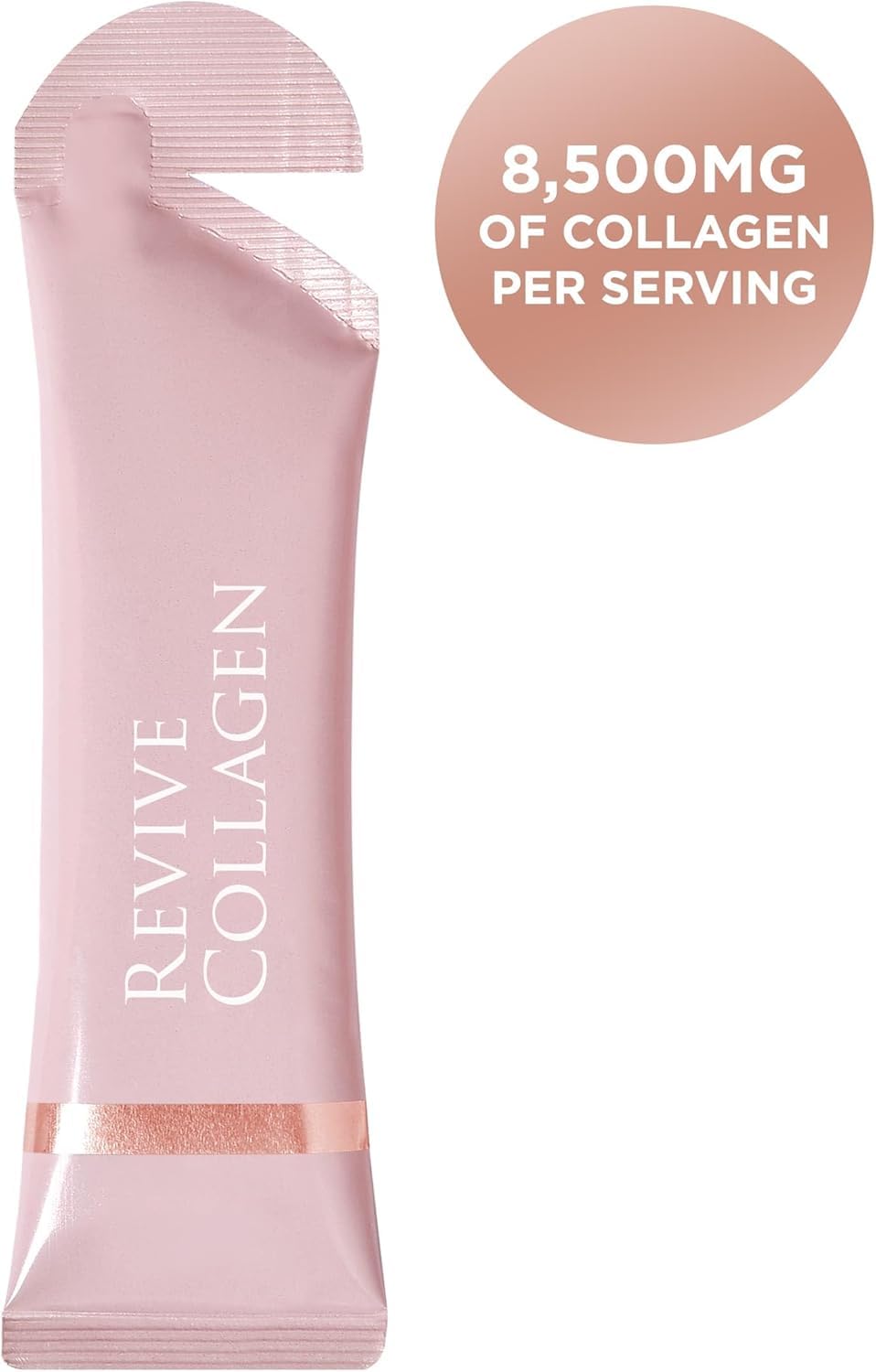 Glass of Revive Collagen Premium drink with lemon-lime, refreshing hydration.