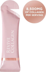 Glass of Revive Collagen Premium drink with lemon-lime, refreshing hydration.
