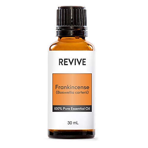 Revive Frankincense Boswellia Carterii bottle for diffusing a calming aroma