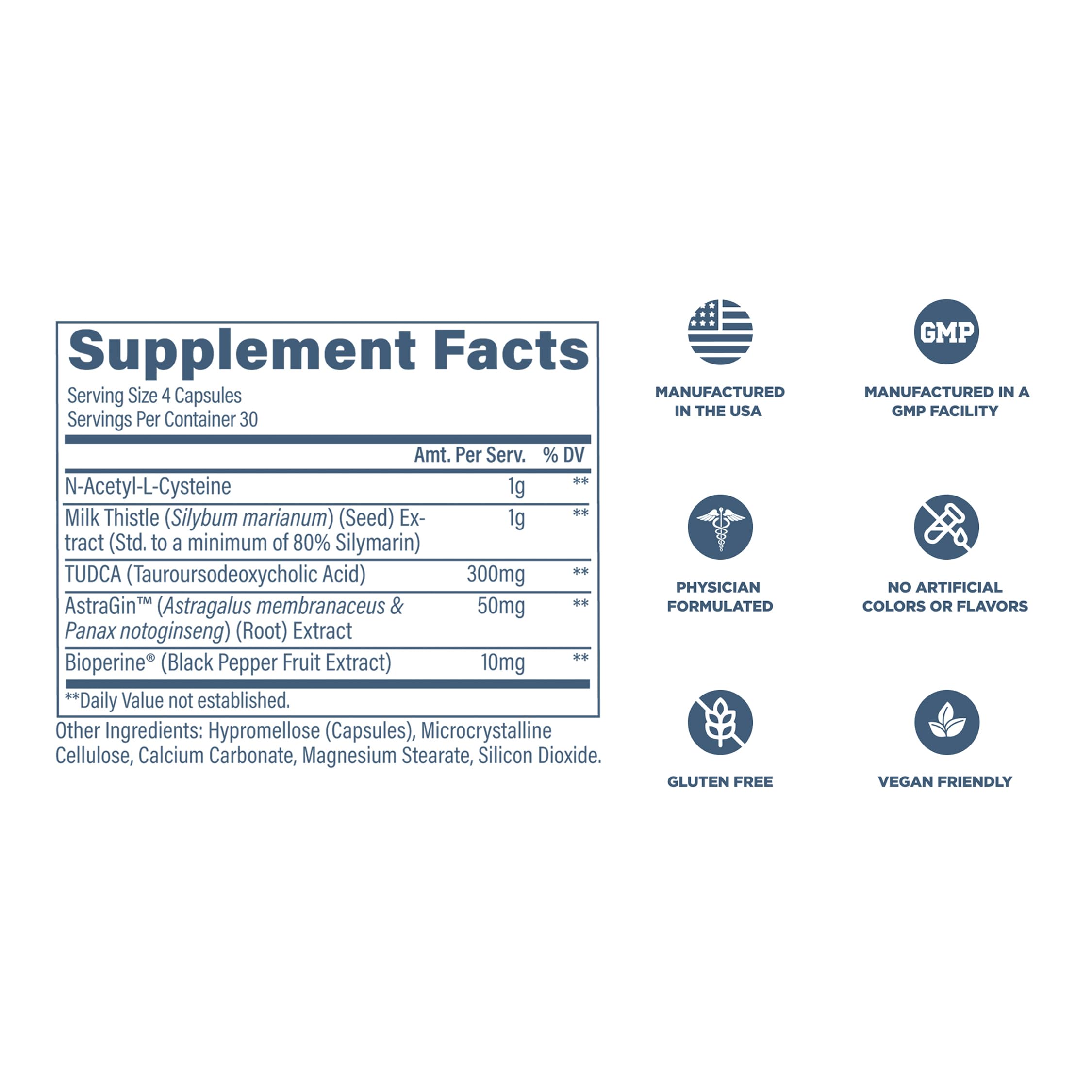 30 servings packaging image indicating convenient daily use with Revive MD