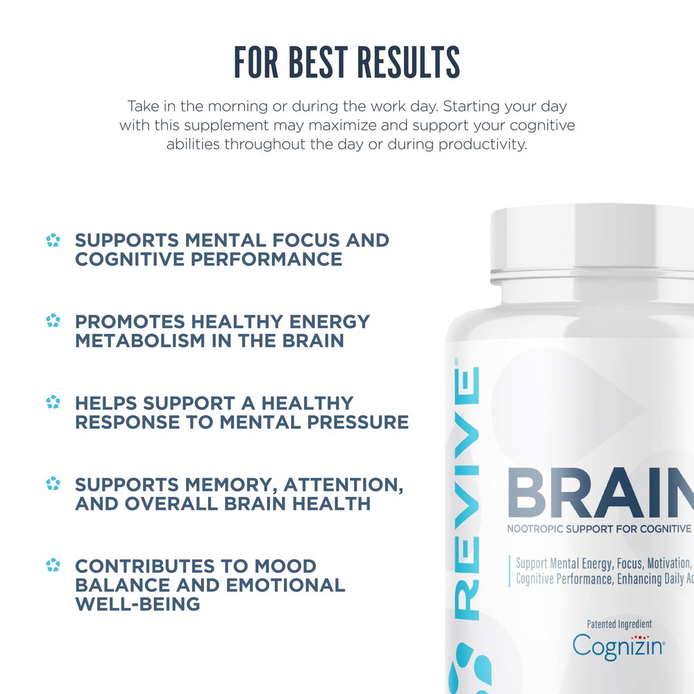 Revive MD Brain Plus serving with breakfast for daily use