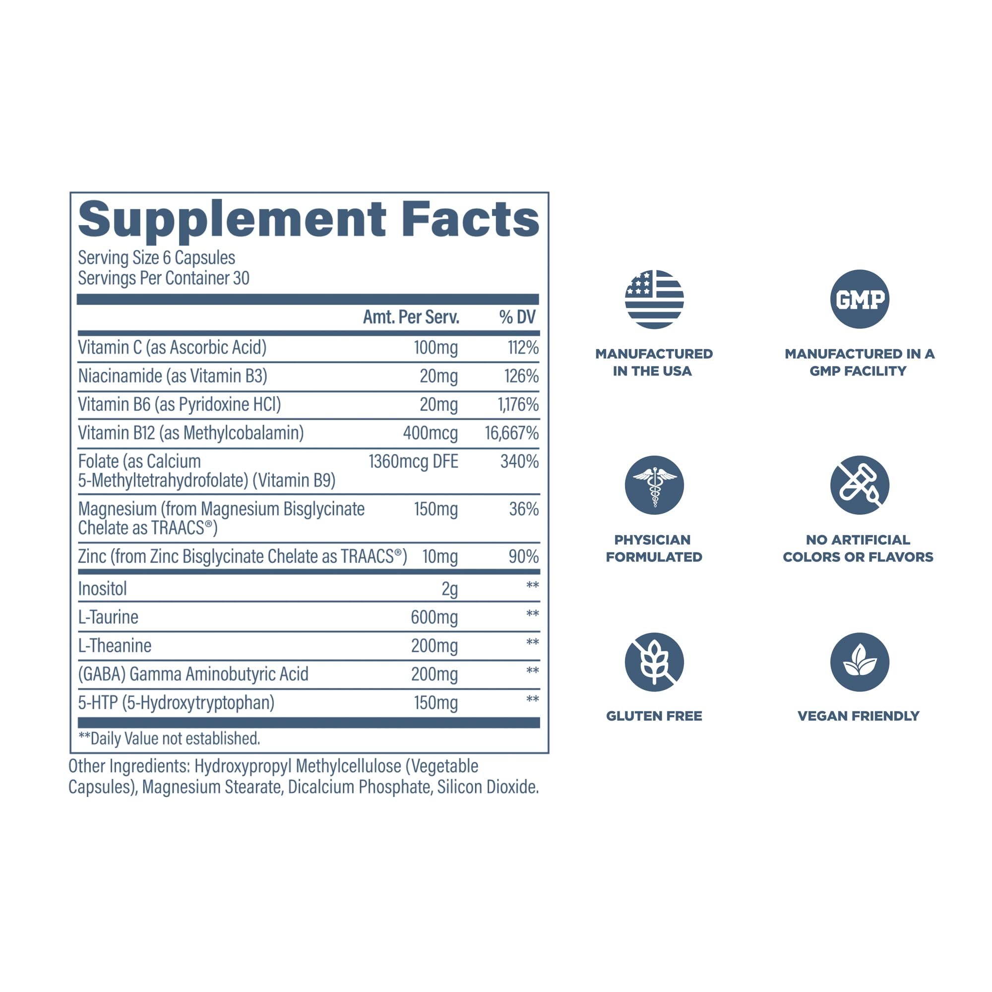 Revive MD Calm serving size guide to plan daily intake.