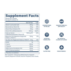 Revive MD Calm serving size guide to plan daily intake.