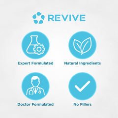 Chocolate-dissolving Revive MD Daily Green Powder in a cold beverage.