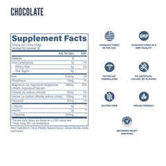 Revive MD evening dosing beside water promotes routine.