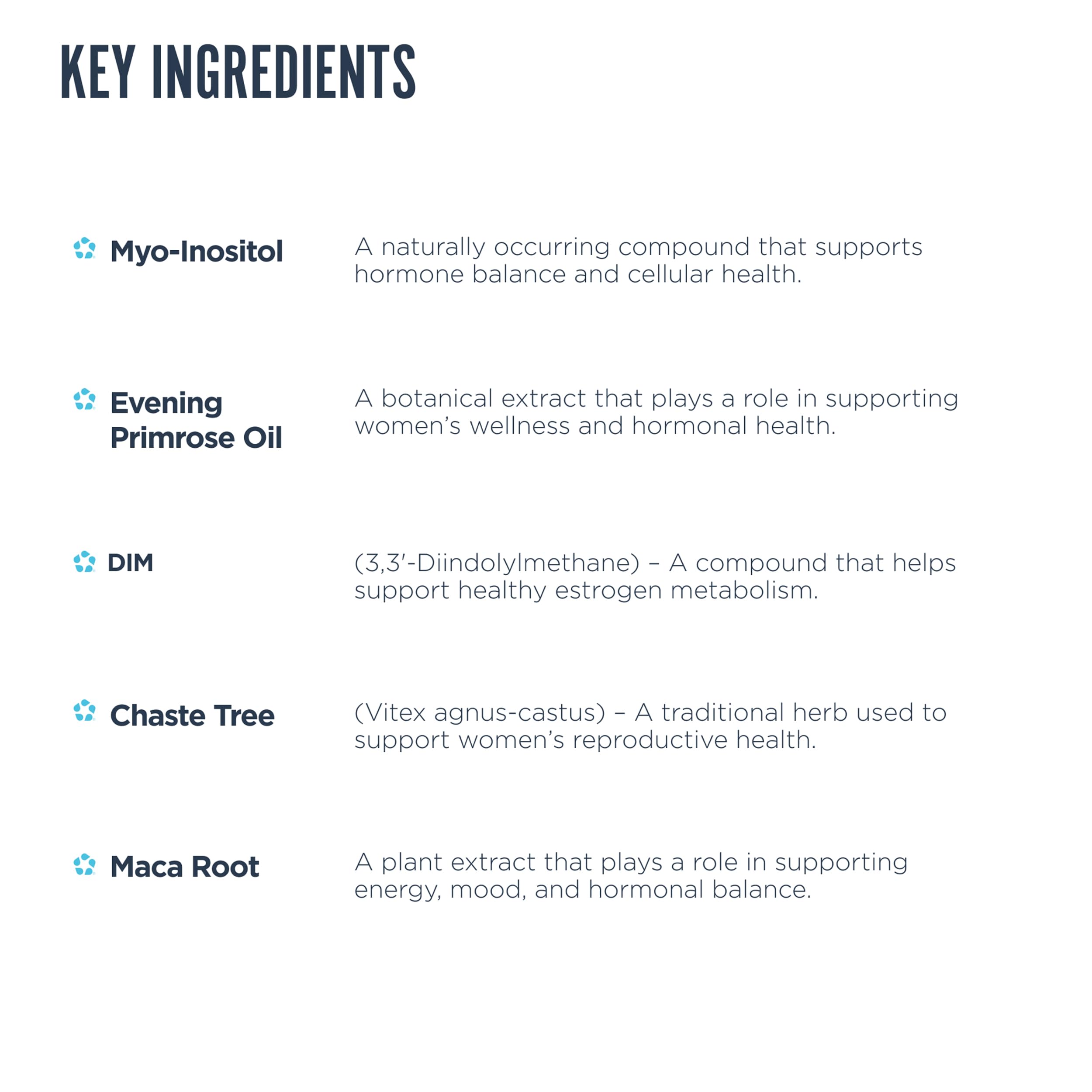 Revive MD Hormone Balance label highlighting key ingredients.