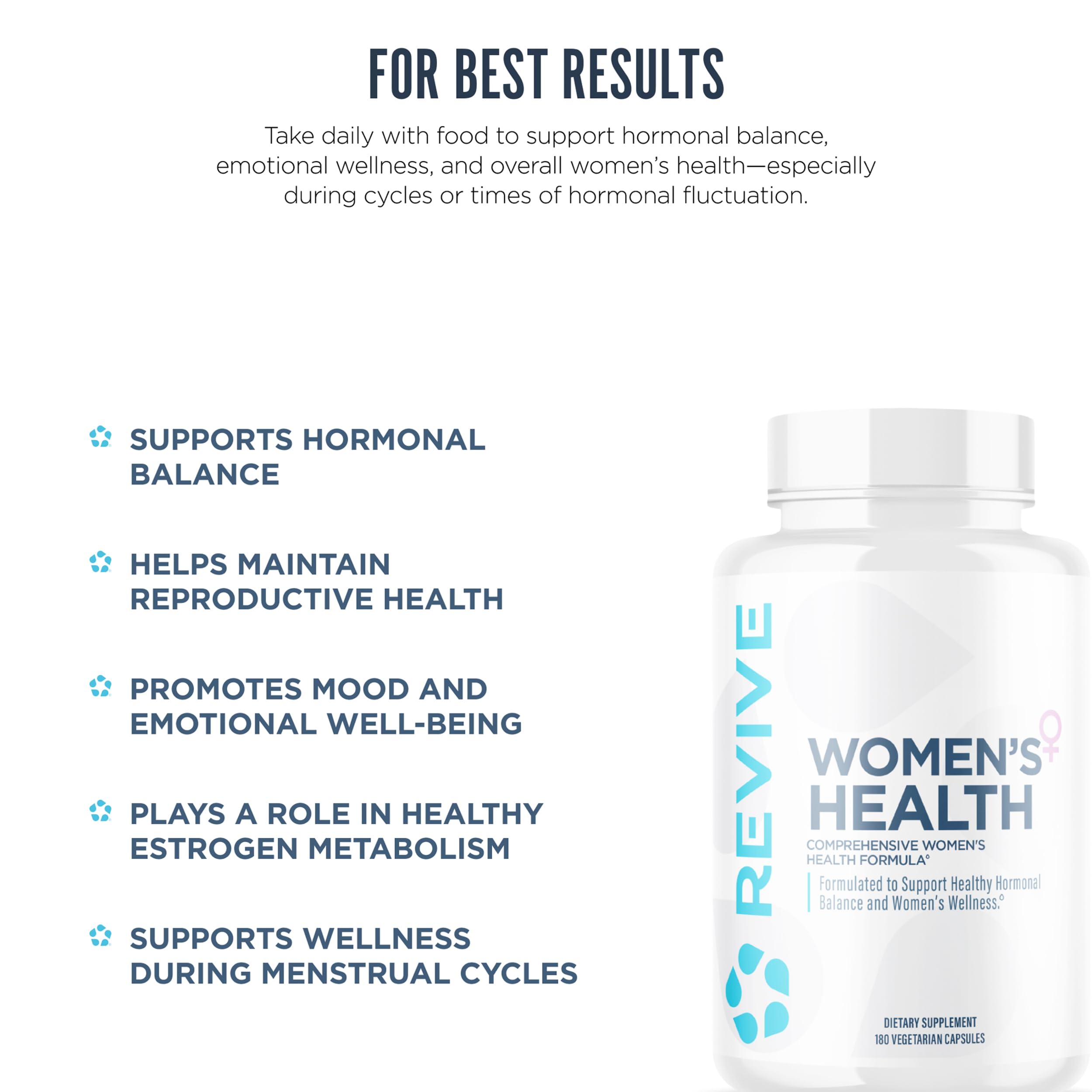 Myo-Inositol is a featured ingredient in Revive MD Hormone Balance.