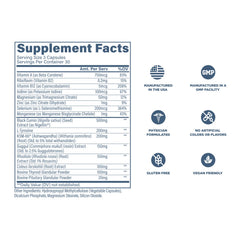Revive MD Thyroid Support pills arranged for easy supplementation