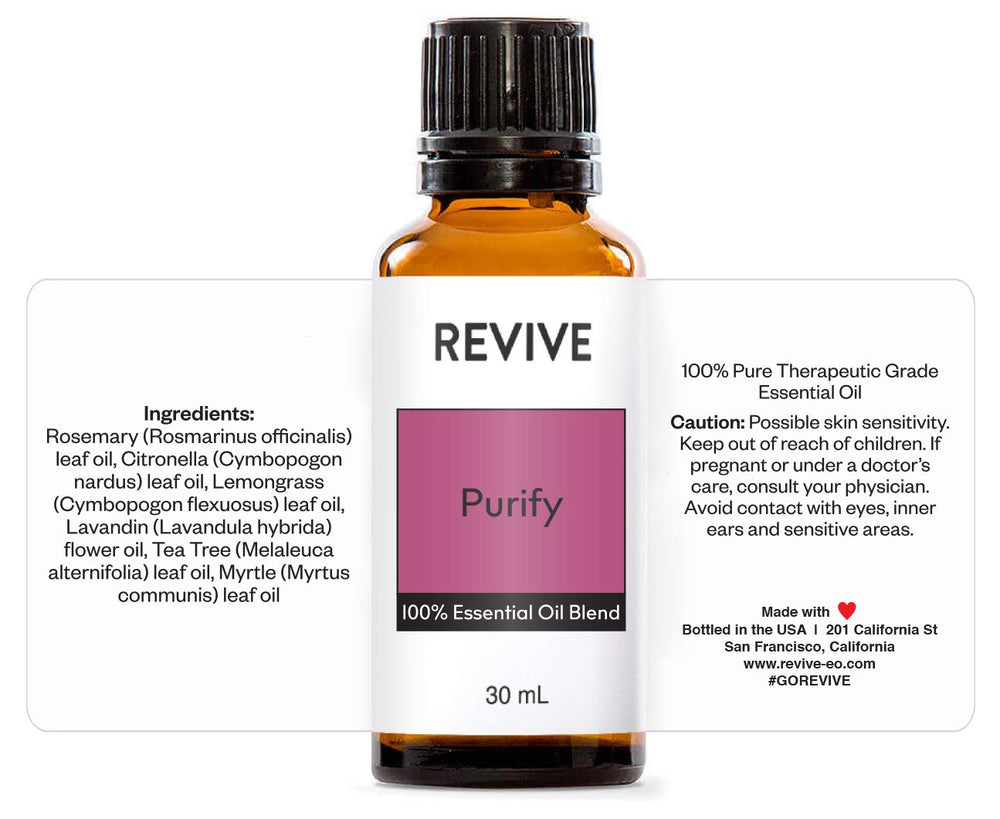 REVIVEEO Purify diffuser-mist demonstrates aroma diffusion for calming ambiance