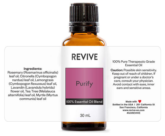 REVIVEEO Purify diffuser-mist demonstrates aroma diffusion for calming ambiance