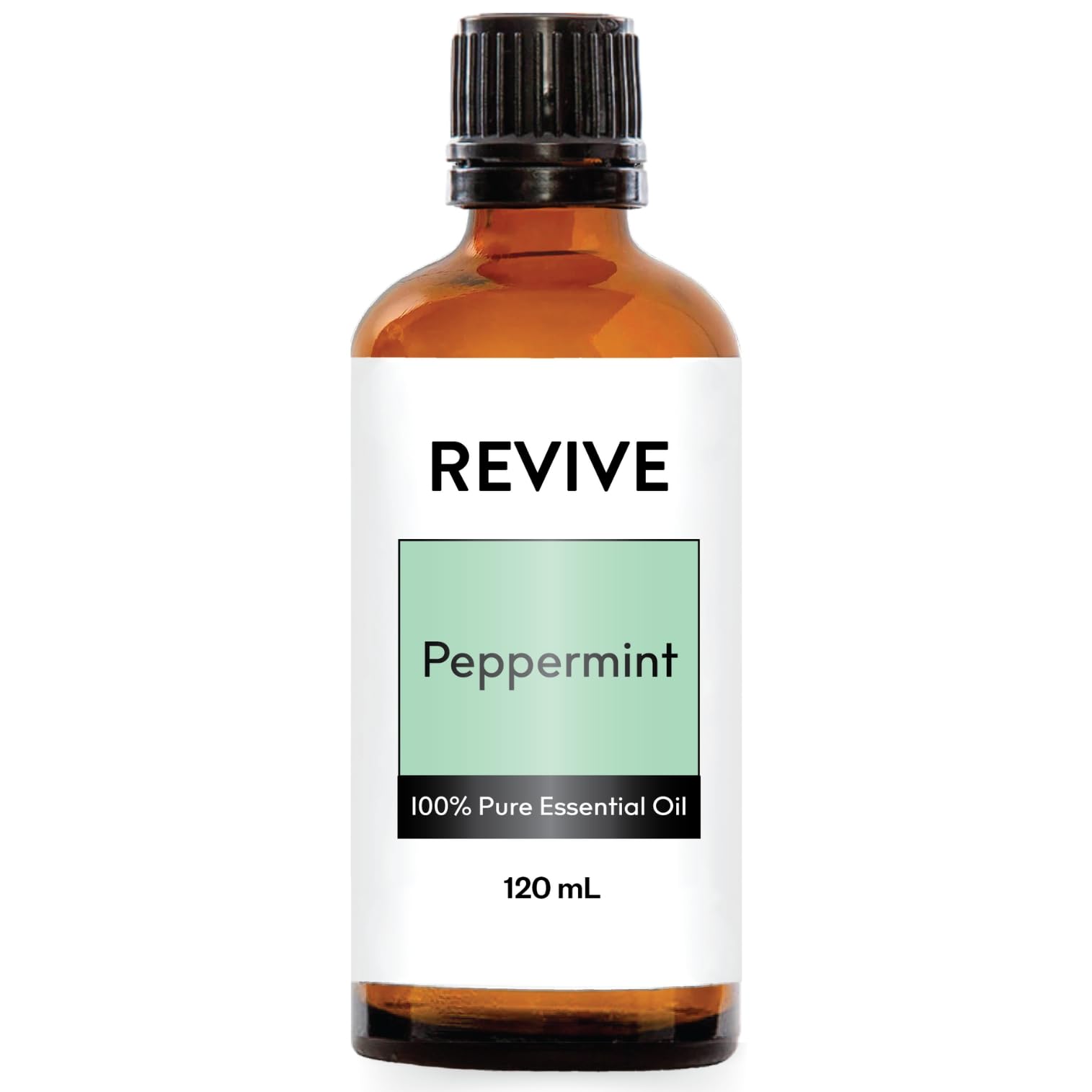 REVIVEEO Peppermint oil bottle pour for energizing diffuser aroma