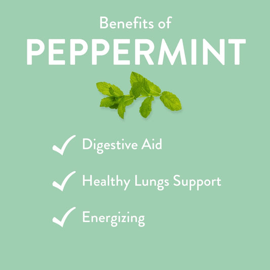 REVIVEEO Peppermint label closeup showing pure essential oil for calming spaces