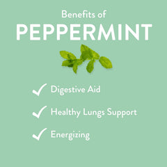 REVIVEEO Peppermint label closeup showing pure essential oil for calming spaces
