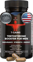 Revolution Science T-GAINS bottle front view for daily training support.