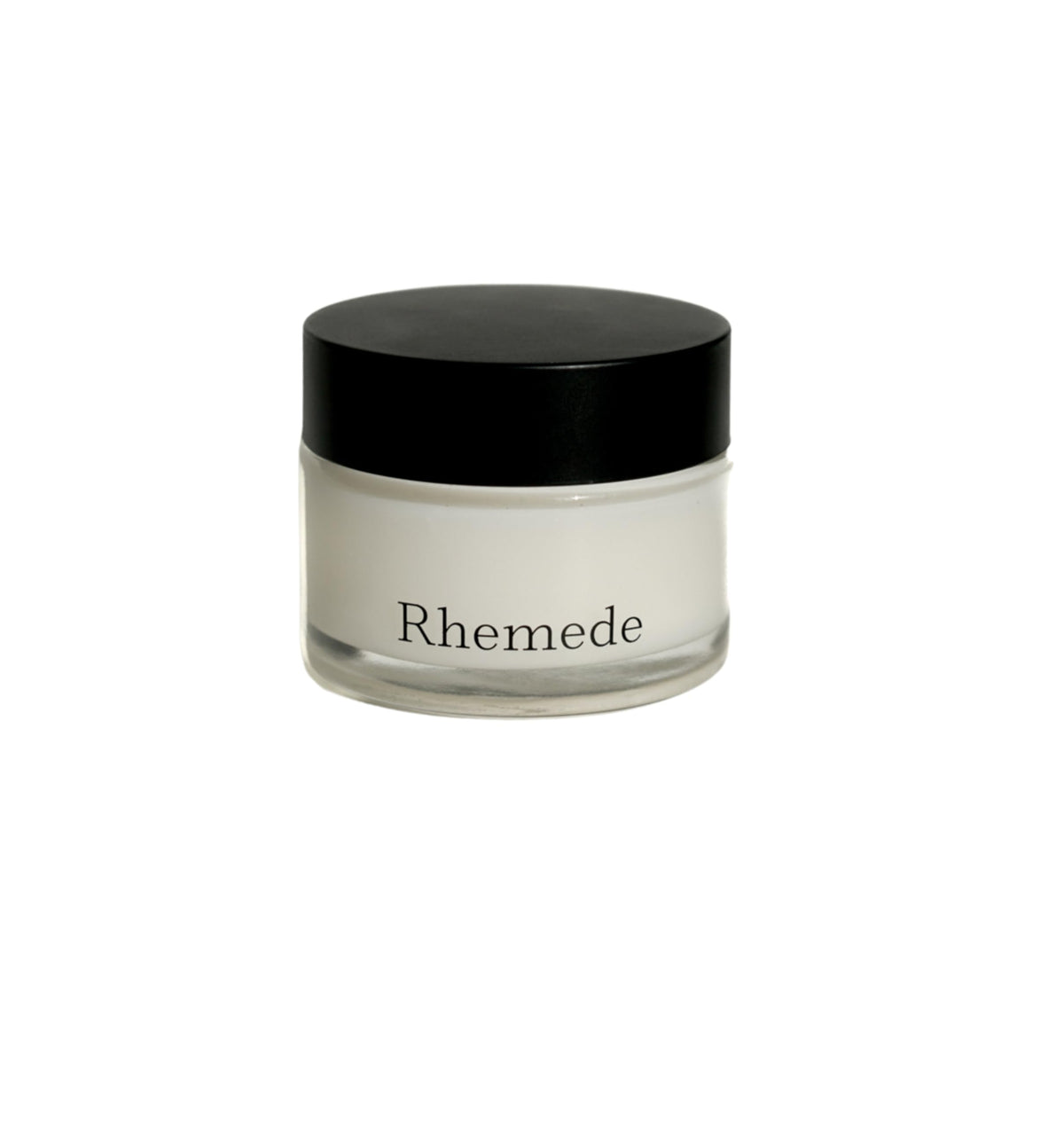 Rhemede Restoration Balm jar highlighting soothing formula for irritated skin