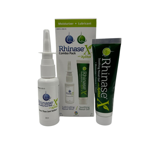 Rhinase nasal gel 30g front view, moisture-protective formulation for nasal comfort