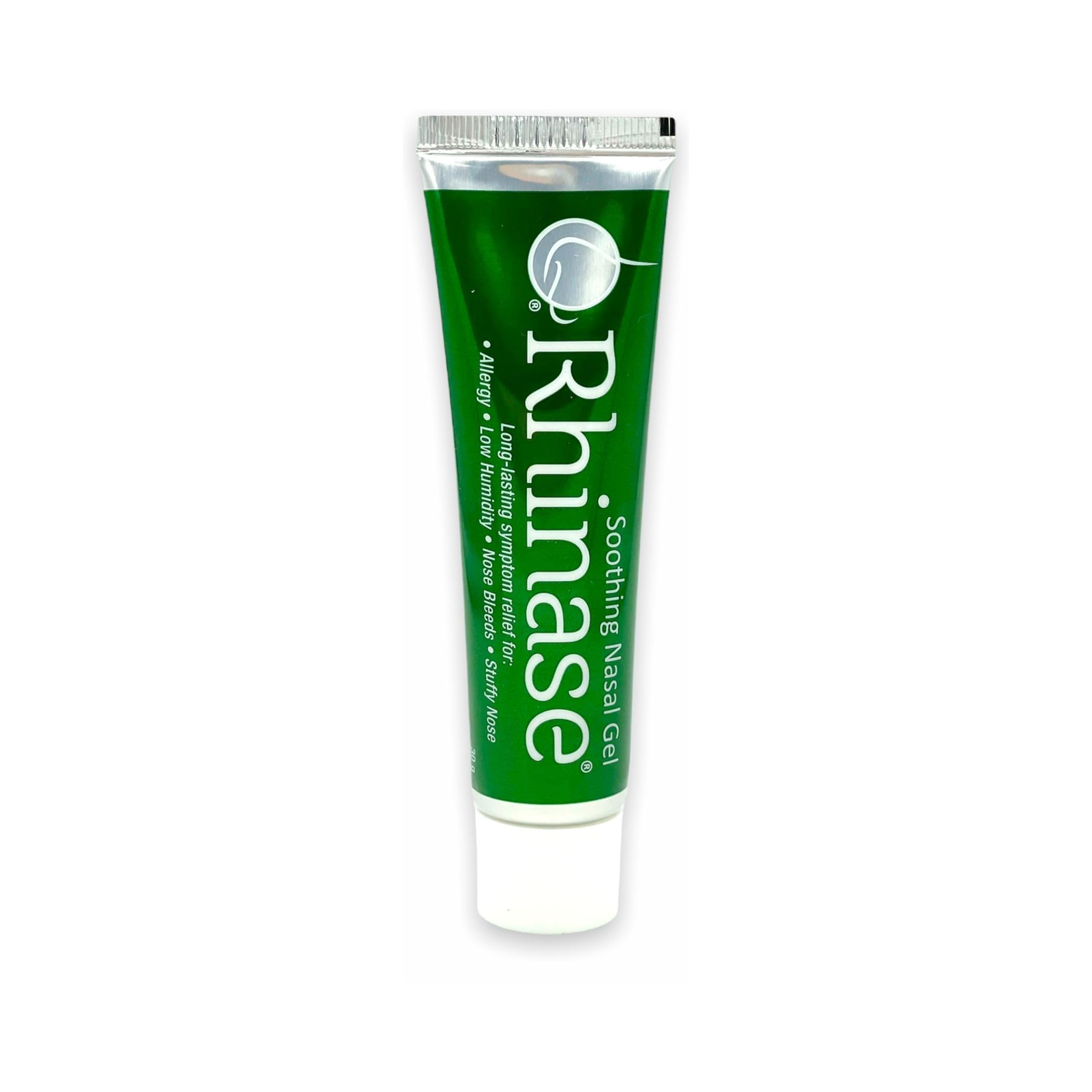 Rhinase saline nasal gel 2-pack bottle front for daily nose comfort