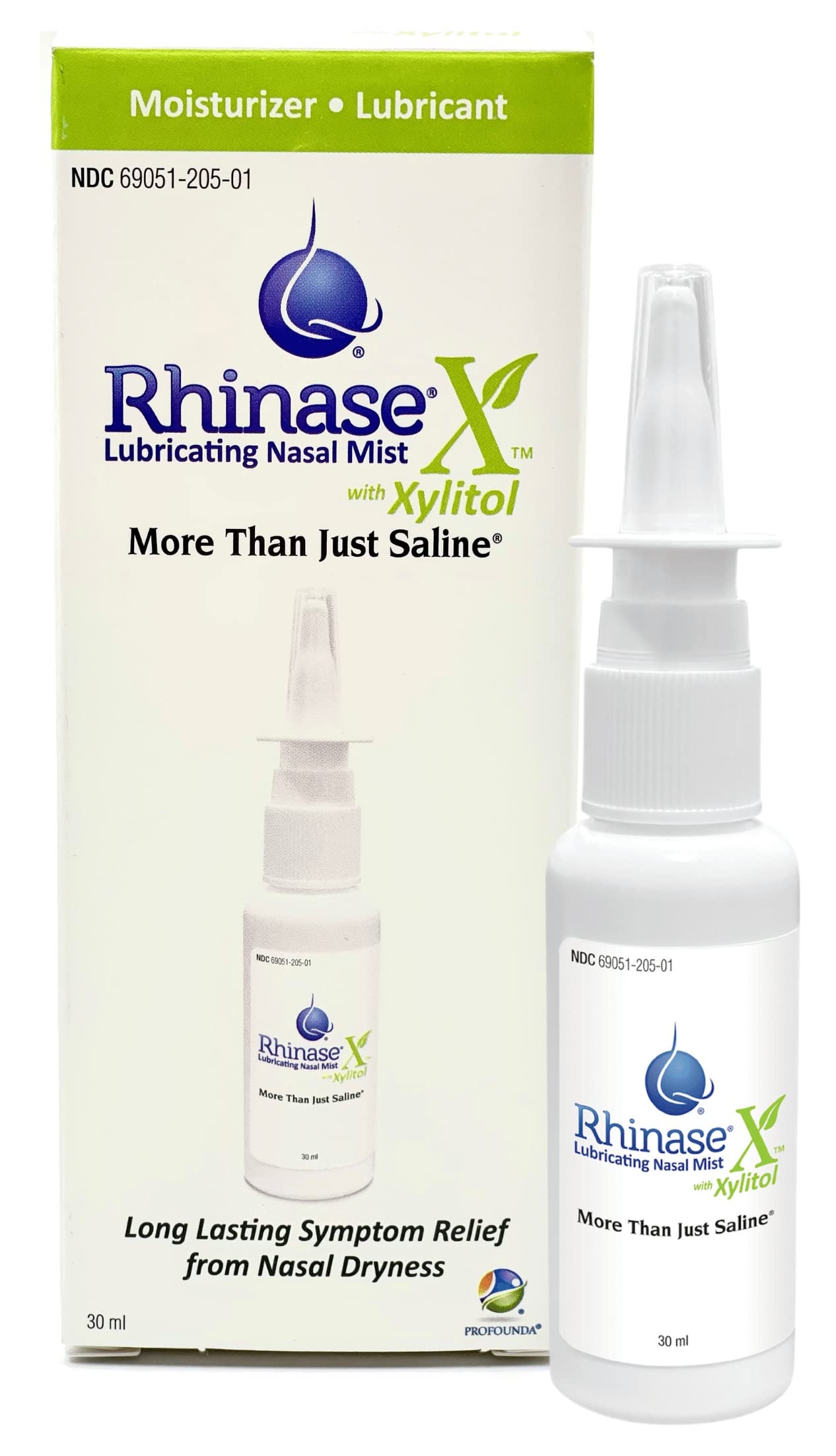 Rhinase X Mist 3 Pack bottle shows triple-pack moisture convenience