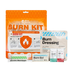 RHINO RESCUE burn kit contents ready for emergency preparedness