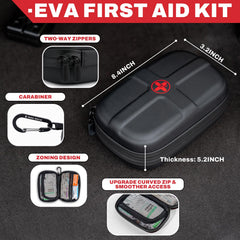 RHINO RESCUE kit interior with organized, quick-access compartments