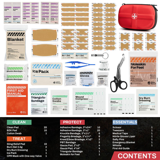 Rhino Rescue EVA kit interior organized for fast item retrieval