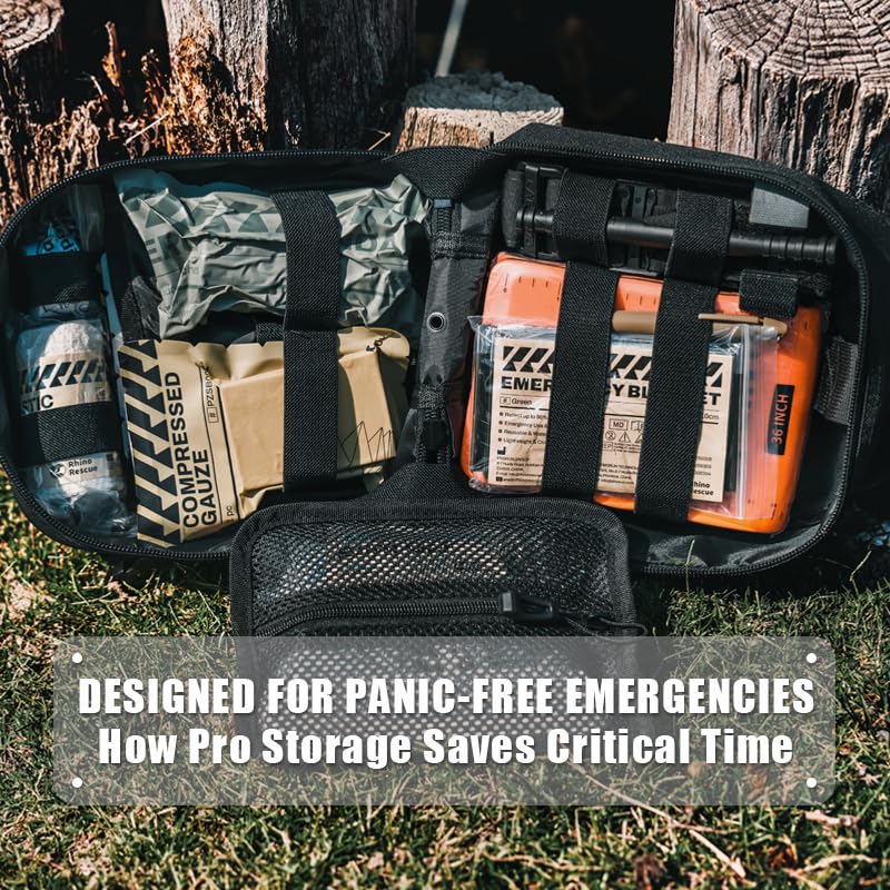 RHINO RESCUE IFAK gauze packs for rapid bleeding coverage