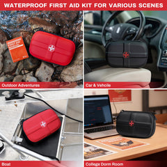 RHINO RESCUE mini kit easily attaches to backpack or bike
