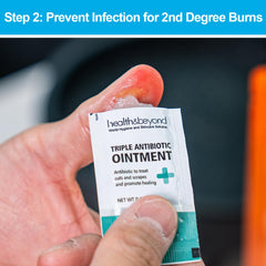 RHINO RESCUE non-adherent bandage and burn pads for gentle dressing