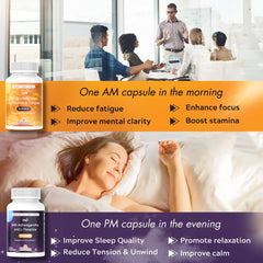 Rhoziva AM PM provides essential B vitamins and minerals for energy metabolism.