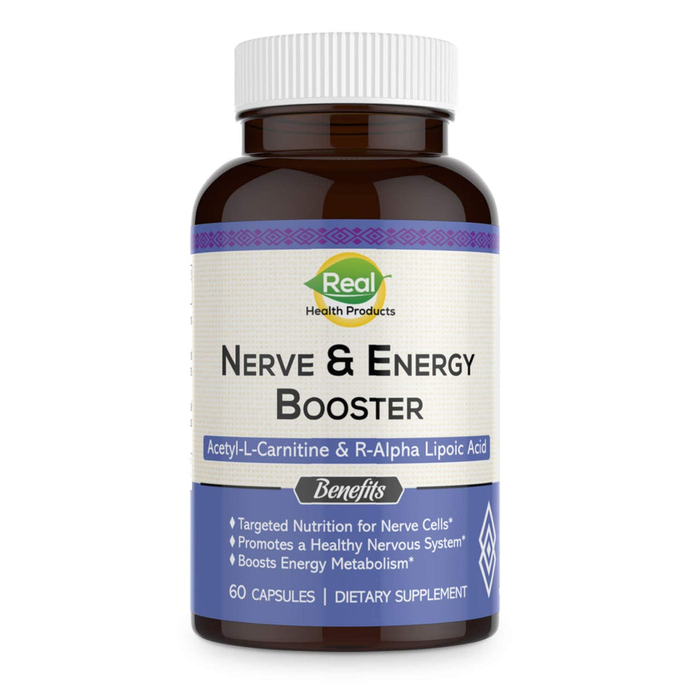 RHP ALA supplement bottle front with capsules signaling antioxidant support and energy balance