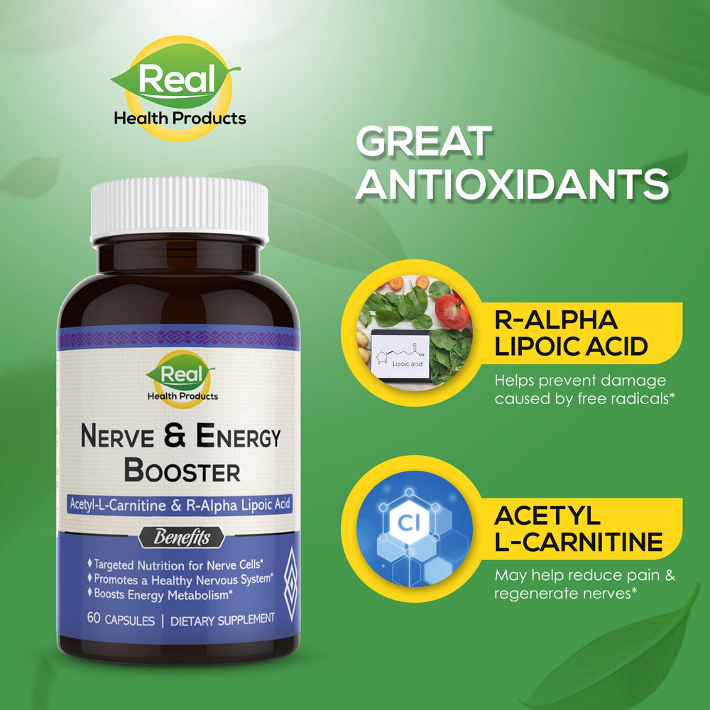 RHP ALA bottle label detail highlighting antioxidant properties and ingredients