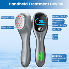 RICIAL 2600mAh battery enables cordless therapy on the go