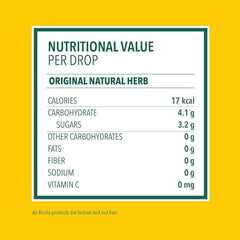 Ricola logo on pack suggests Swiss quality and trust.